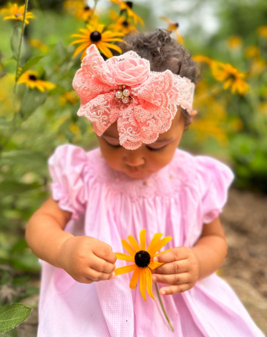 Pixie Bow with Bloom